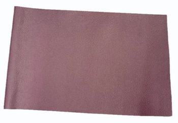 Mauve Crash Italian Leather Fabric, Thickness: 2mm Color Mauve Pattern Plain Thickness 2mm Material Leather Wash Care Machine - Gulati Trade Links - India