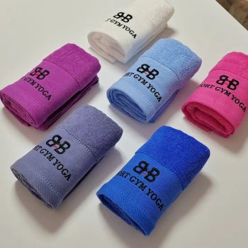 Custom Prints Logo Sports Cotton Fitness Workout Towels 100% Cotton Swimming Fishing Climbing Gym Golf Towel - Hebei Baibang Xinhui Knitting Textile Sales Co., Ltd. - China