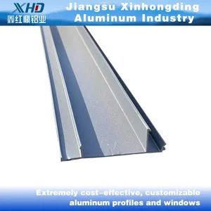 Lightweight Curtain Wall Systems Aluminum Profile Materials Aluminum Parts, Aluminum Profile 6063 - Jiangsu Xinhongding Environmental Protection Technology Co., Ltd. - China