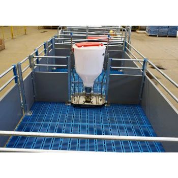 Modern and Comfortable Pig Nursery Crates Animal Cages Galvanized PVC Wall Fence for Pig Nursery Pen - Henan Hengyin Automation Technology Co., Ltd. - China