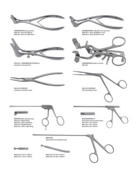 Otorhinolaryngology Sinus Surgical Instruments Forceps Bone-Biting Tissue Scissors Ears Eyes Nose Throat Mucosa Knife Nasal - Guangzhou Umy Medical Equipment Co., Ltd. - China