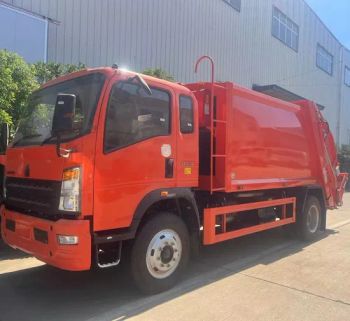 HOWO 4X2 Drive 6-Wheel Compression Garbage Truck Self-Loading and Unloading Garbage Truck for Sale. - Chengli Special Automobile Factory - China