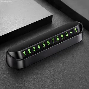 Luminous Car Temporary Parking Card Car Styling Phone Number Card Plate Telephone Number Park Stop Sticker Car Auto Accessories - Changzhou Sitan Imp. and Exp. Co., Ltd. - China