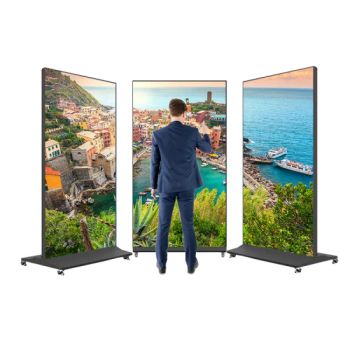 LCD Advertising Display 75 86 98 Inch Full Screen Floor Stand Digital Signage Kiosk Digital Signage and Displays - Guangzhou Senke Electronic Co., Ltd. - China