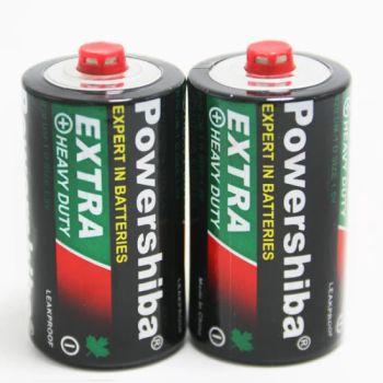 1 5V Primary Super Power R20 Dry Battery Zinc Carbon Batteries - LINYI POWERSHIBA IMP AND EXP CO., LTD. - China
