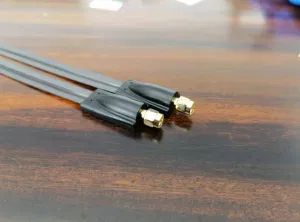 Flat Coaxial Cable RP SMA Plug to RP SMA Plug Antenna Outdoor Cables Door Window Cable - Ningbo Fulsan Technology Co., Ltd. - China