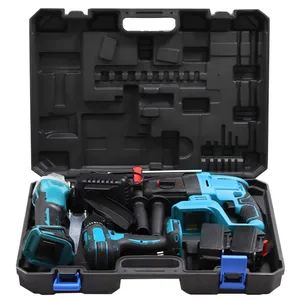 21V The Best Lithium Battery Cordless Electric Drill Power Drilling Machines Brushless Drill Tools Combo Makit Set - Nantong Yara Technology Co., Ltd - China