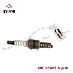 Bajaj Re Spark Plugs Without Resistance Auto Rickshaw Motorcycle Taxi Parts - Guangzhou Yilong International Trade Co., Ltd. - China