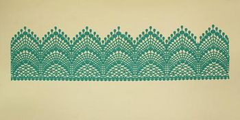 Lace 01 Mint - SLADO - Ukraine
