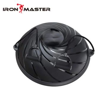 Half Exercise Ball with Resistance Bands for Yoga Fitness Ab Strength & Stability Workout - Nantong Ironman Sporting Industrial Co., Ltd. - China