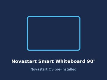 Novastart Smart Whiteboard 90" from Novastart LLC Novastart Smart Whiteboard 90" – product photo, Electronics & Communication products found from trusted suppliers, wholesalers, manufacturers & exporters Listing