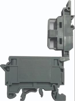 Feed Through Fuse Terminal Block (0.5-4 mm², DIN Rail Mount, Screw) - AM-VO Tronics Private Limited - India