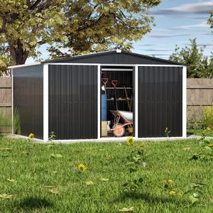 Garden Shed Sheds Outdoor Storage Workshop Metal Base Tool Multi-Size - Henan Steelart Science and Technology Co., Ltd. - China