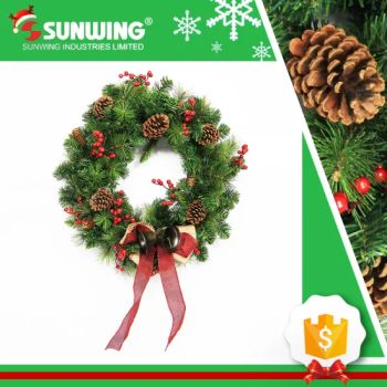 2017 Wholesale Cheap Artificial Christmas Wreaths for Outdoor Decoration - Sunwing Industries Ltd. - China