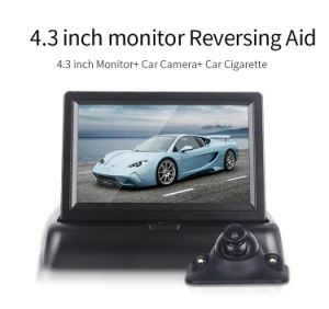 4.3"TFT LCD Rearview Car Monitors+Reverse Backup Camera Trademark CE Voltage DC 12V Certification CE Material Plastic Video Output 2RCA - Shenzhen Camedio Technology Co., Ltd. - China