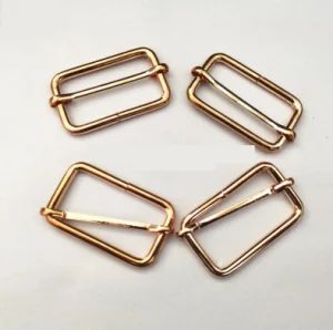 Metal Slides Adjustable Tri-Glides Wire-Formed Roller Pin Buckles for Garment Accessories, Belt Buckle Shoe Buckles - Ningbo Roff Industry Co., Ltd - China