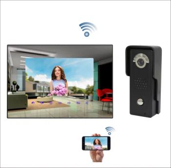 Wireless Ring Intercom System Video Doorbell, Trendy 4 Wires WiFi Video Doorphone - ZHUHAI RONGTAI ELECTRONICS CO., LTD. - China