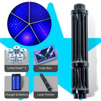 Professional-Grade 1W Blue Laser Pointer with Triple-Application System - Wenzhou Xue Lin Electronic Technology Co., Ltd. - China