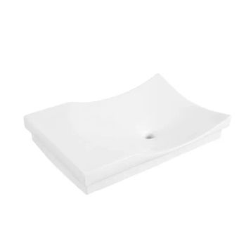 Modern White Ceramic Hand Wash Basin Modern Art Vessel Sink for Bathroom Counter Toilet Tanks - Chaozhou Shunjia Ceramic Co., Ltd. - China