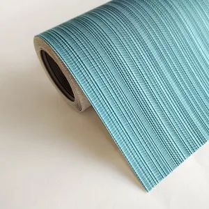Waterproof Modern 137cm 15oz 20oz PVC Vinyl Wallcovering for Hotel Interior - Suzhou Teide Inkjet Material Ltd. - China