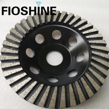 125mm Turbo Diamond Grinding Cup Wheel for Granite/Stones Origin China Model NO. FSGST HS Code 82079010 Shape - Shijiazhuang Fioshine Trading Co., Ltd. - China