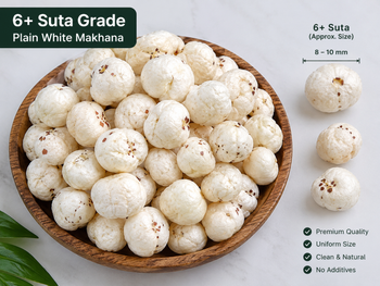 Fox nuts 6+ grade - Nman Global Exports - India