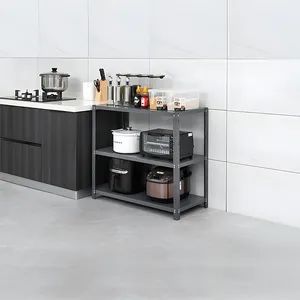 Shelfs Metal Racks Home Furniture Storage Rack for Kitchen MOQ 20 Sets Origin China HS Code 940310 Color Customizable Trademark Shangzhi - Shandong Shangzhi Furniture Co., Ltd. - China