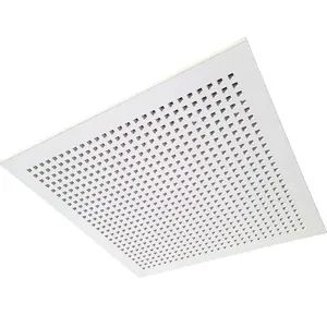 Interior Lighting 60X60 Acoustic Gypsum Perforated Sound-Absorbing Ceiling - Jiangyin Dego Building Materials Co., Ltd. - China