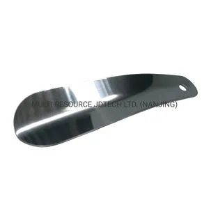 Strong Shoe Wearer Short Metal Shoehorn Portable Shoe Pump Lazy Old People Polishing Stainless Steel Tool Shoe Horn - Mh01se - Multi-Resource Jdtech Ltd. (Nanjing) - China