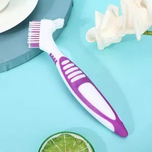 Gentle Cleaning Toothbrush for Dentures and Oral Care Sample Free Origin China Length 16.5cm HS Code 9603210000 Specification - Anhui Mingde Medical Care Products Co., Ltd. - China