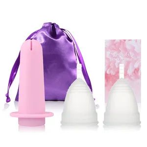Silicone Menstrual Cup Period Cups Age Adult Volume 10oz Style Modern Trademark CJ Origin China Weight 13.8g Capacity 20ml - Dongguan Chaojie Silicone Rubber Products Co., Ltd. - China