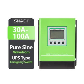 Home Solar Charge Controller MPPT 50A 12V 24V 48V 7 Inch Touch Screen Power Controllers - Foshan Snat Energy Electrical Technology Co., Ltd. - China