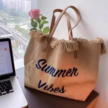 Tote Bag Shopping Bag Wholesale Luxury Natural Jute Shopping Tote Bags - Anhui Magic Industry Co., Ltd. - China
