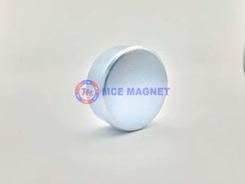 Powerful Rare Earth Magnets, Silver Super Strong Neodymium Disc Magnets for Fridge, DIY, Building, Scientific, Craft - Mianyang Mce Electronics Co., Ltd - China