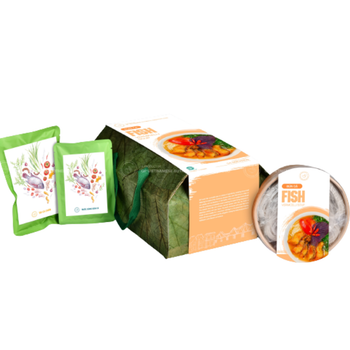 Fish Vermicelli Soup 390Gram Healthy Food Instant 4 To 06 Serving In 1 Box Haccp Aluminum Foil Bag From Vietnam Manufacturer - QP VIETNAMESE AUTHENTIC FRESH FINE FAST FOOD COMPANY LIMITED - Vietnam