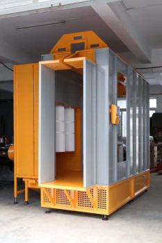 Manual Powder Coating Gun Paint Booth for Electrical Cabinet Spray with Explosion-Proof Certificate - Hangzhou Color Powder Coating Equipment Co., Ltd. - China