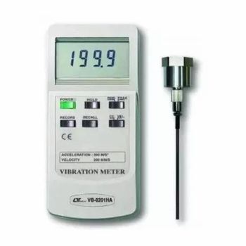 LCD Lutron VB-8201HA Vibration Meter, For Industrial, Batteries - Swastik Thermometer Company - India