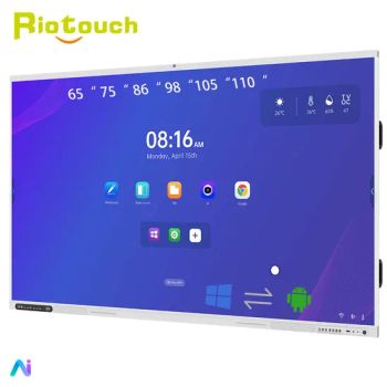 98 Inch Electronic Whiteboard for Conferences with High Precision Writing and Android - Dongguan Riotouch Technology Co., Ltd. - China