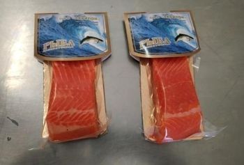 Trout Lightly salted fillet-piece 150g - MAXIFISH LLC - Lithuania