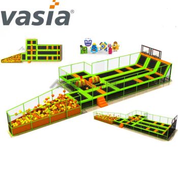 Indoor Playground Equipment Fitness Trampoline for Funny Activity - Huaxia Amusement Co., Ltd. - China