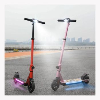 2025 New Design Wholesale Price Foldable 2 Wheel 150W Electric Scooter for Adults Escooter Colorful Lights Gift for Kids Kick Electric Scooters - Shandong Ming Star Industry and Trade Co., Ltd. - China