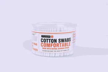 Baby Cotton Swab Safely Clean HS Code 56012100 Model NO. YT300M Trademark OEM/ODM Origin Hubei China Material 100% - AIJIE COTTON SWAB LTD. - China
