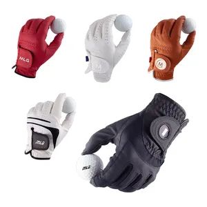 Golf Gloves Men Left Hand Small Medium Ml Large XL Cabretta Leather Golf Glove - Xiamen JTS Sports Equipment Co., Ltd. - China