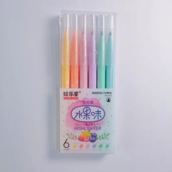 Pastel Color Fruity Scented Highlighter Pen for Children Sketching Drawing - Wenzhou Shunfa Stationery Manufacturing Co., Ltd - China