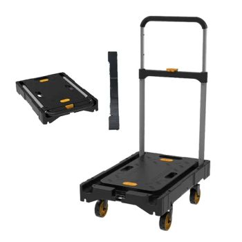 Commercial Household Four Wheels Foldable Hand Trolley 136kg Portable Flatbed Hand Truck - Hubei Space Double Rhombus Logistics Technology Co., Ltd. - China