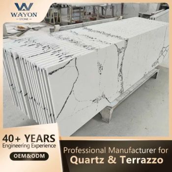 Higher Cost Performance Quartz Vanity Top for Prefab Houses Sample Free Thickness 20mm Load-Bearing Heavy Color - yunfu wayon stone co., ltd - China