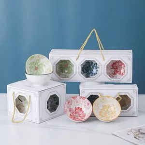 New 5 Inch Porcelain Cartoon Dog Husky Theme Bowls for Fruit Snacks Noodle Condiments Side Dishes Ice Cream Beautiful Design - Chaozhou Jiayuehui Tableware Co., Ltd. - China