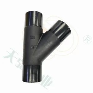 Lygy HDPE Y-Branch Tee 45-Degree for Siphon Drainage - Zhejiang Longye Pipe Industry Co, . Ltd. - China