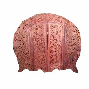 Modern Brown Carving Wooden Room Dividers, For Home Color Brown Pattern Design Material Wooden Appearance Modern Usage/Application - M. Shahid Wood Carving - India
