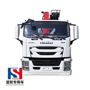 80t Lifting Capacity Truck Crane with 22000 Kg Front Axle Load - Hebei Shenghang Special Purpose Automobile Manufacturing Co., Ltd - China